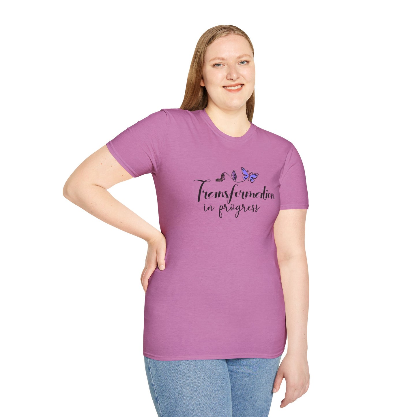 Transformation in progress. Unisex T-Shirt