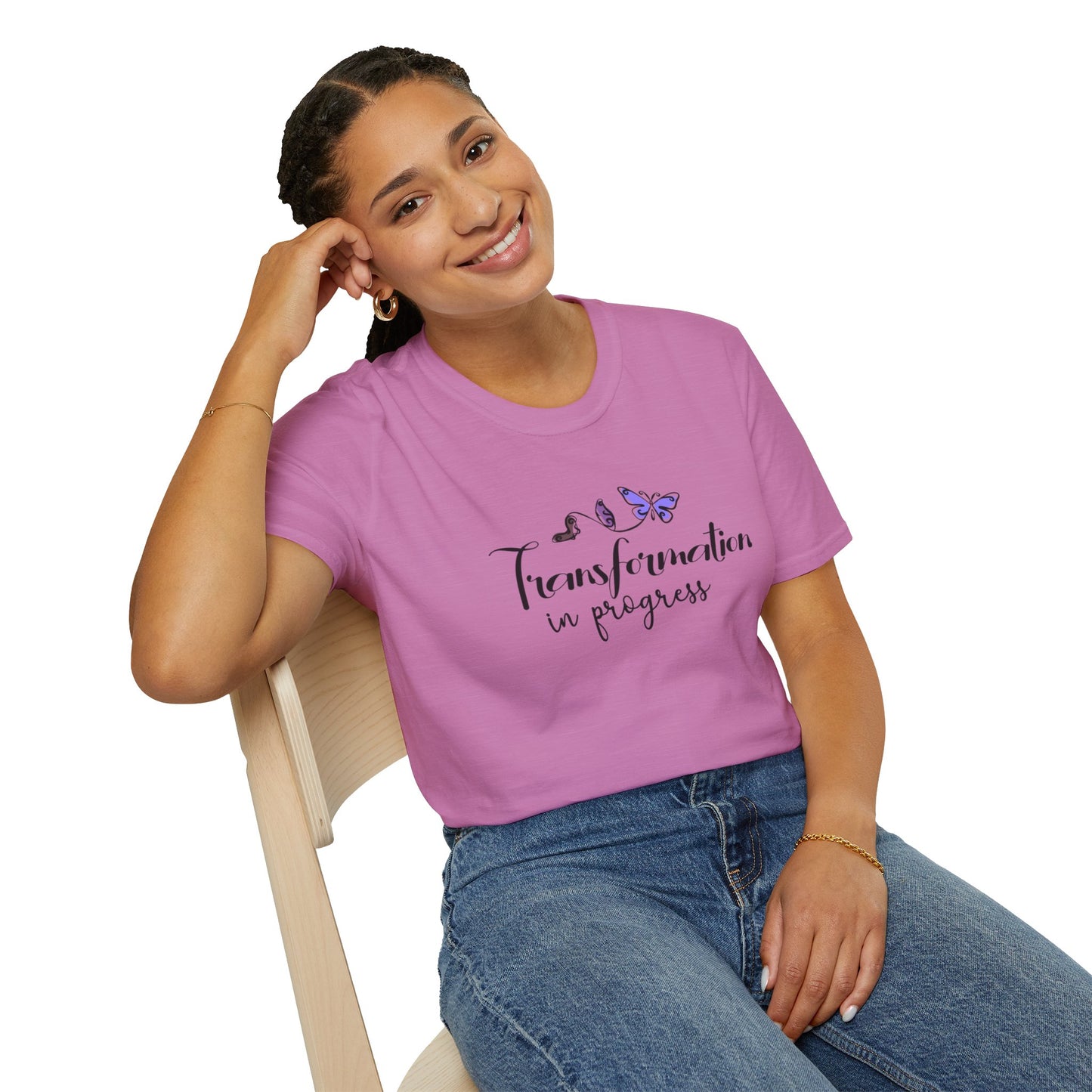 Transformation in progress. Unisex T-Shirt