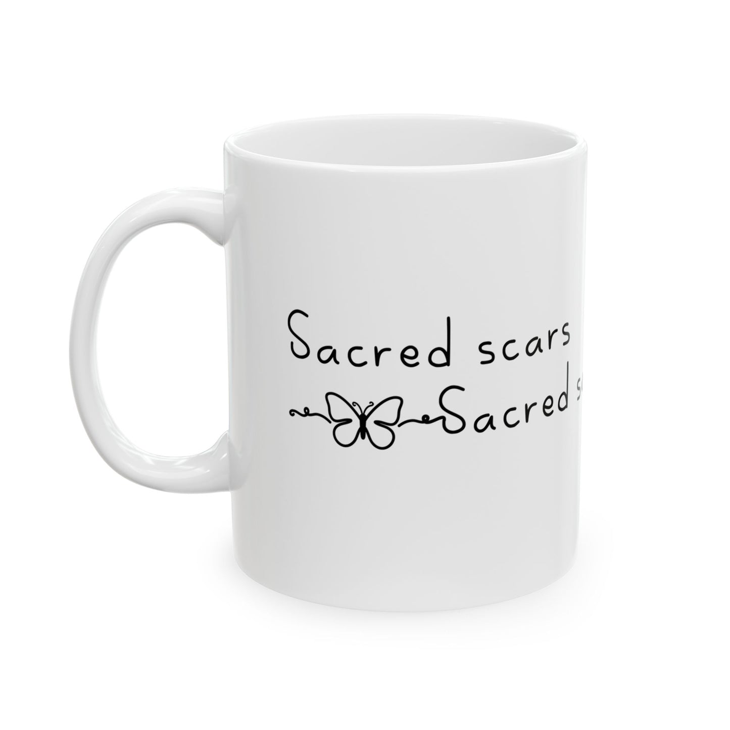 Sacred scars, sacred soul. Ceramic Mug