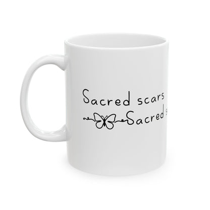 Sacred scars, sacred soul. Ceramic Mug